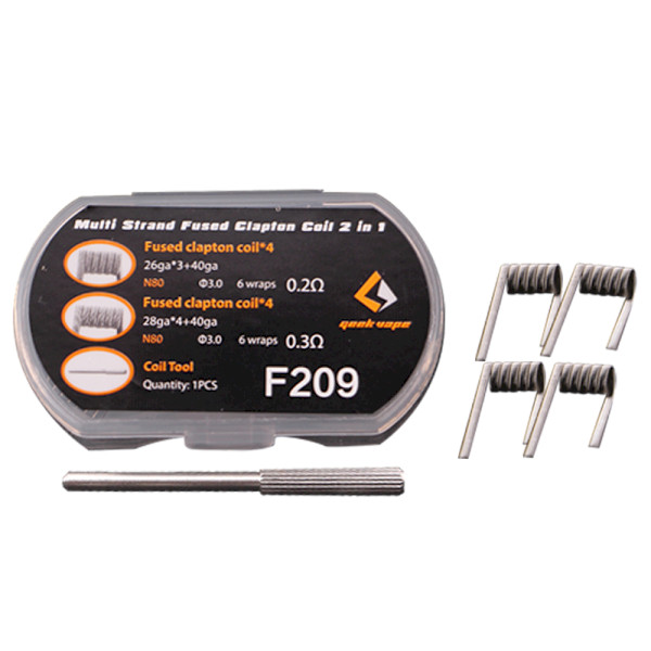 Geekvape Multi Strand Fused Clapton 2 In 1 Pack